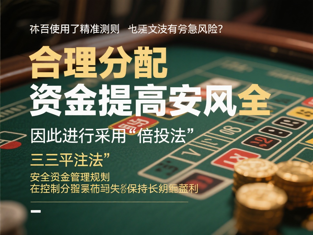 合理分配资金提高安全性
即使使用了精准预测，也难
