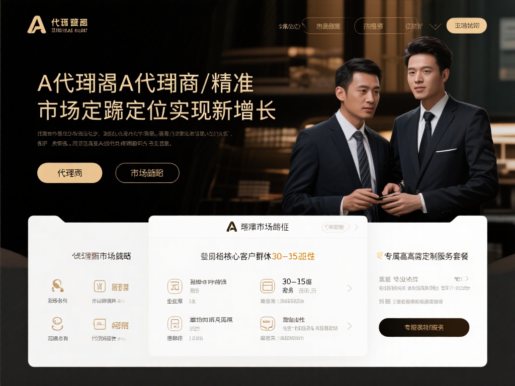 市场上，A代理商通过精准市场定位实现迅速增长的成功