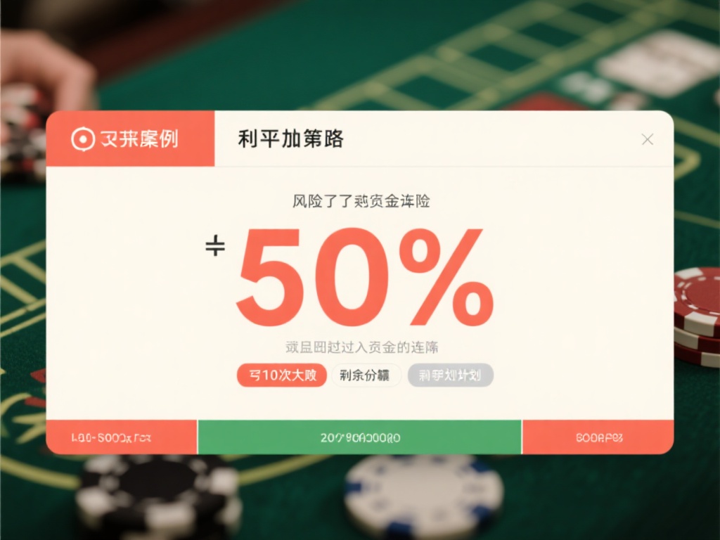 揭秘平注策略无损盈利法，轻松称霸百家乐技巧！
