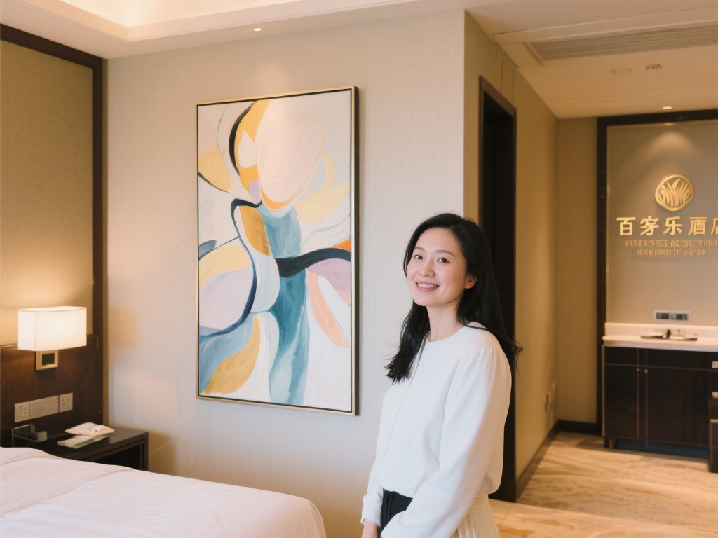 以往，李女士曾入住百家乐大酒店，她特别记得房间内挂
