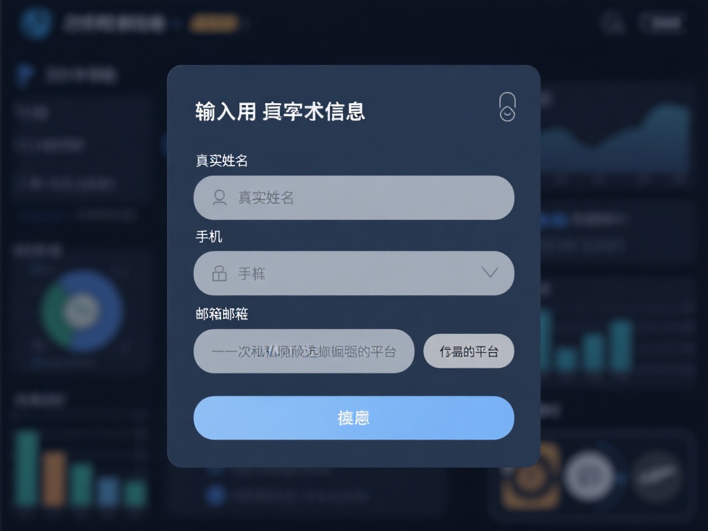 填写基本信息
输入您的真实姓名、手机号、邮箱地址