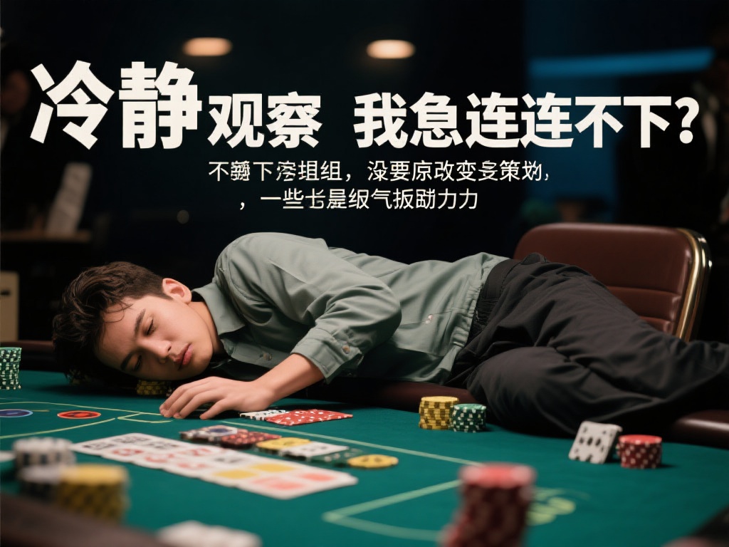 冷静观察，无惧连输：即使连输几局，也不要急于改变策