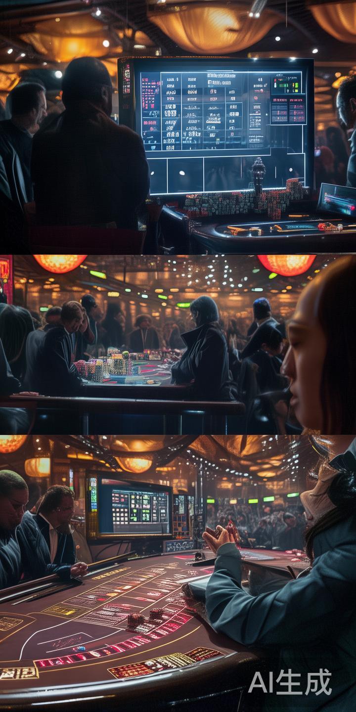 虽然百家乐的结果具有一定随机性，但观察和分析趋势可