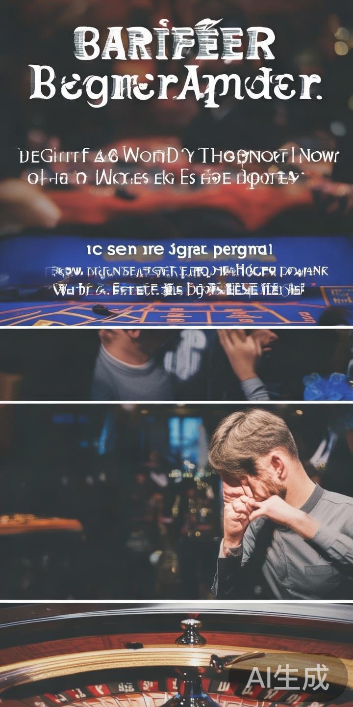 零基础必学!完整百家乐技巧教学入门指南 对于初学者,遵循合理的投注策略是提升胜率的关键。“