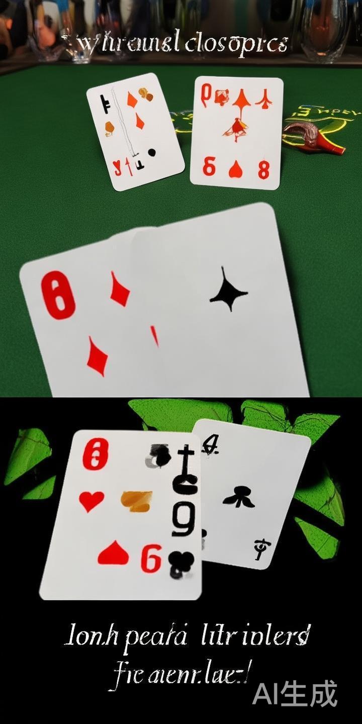 例如：如果闲家第一手牌为4和2（总点数6），庄家为